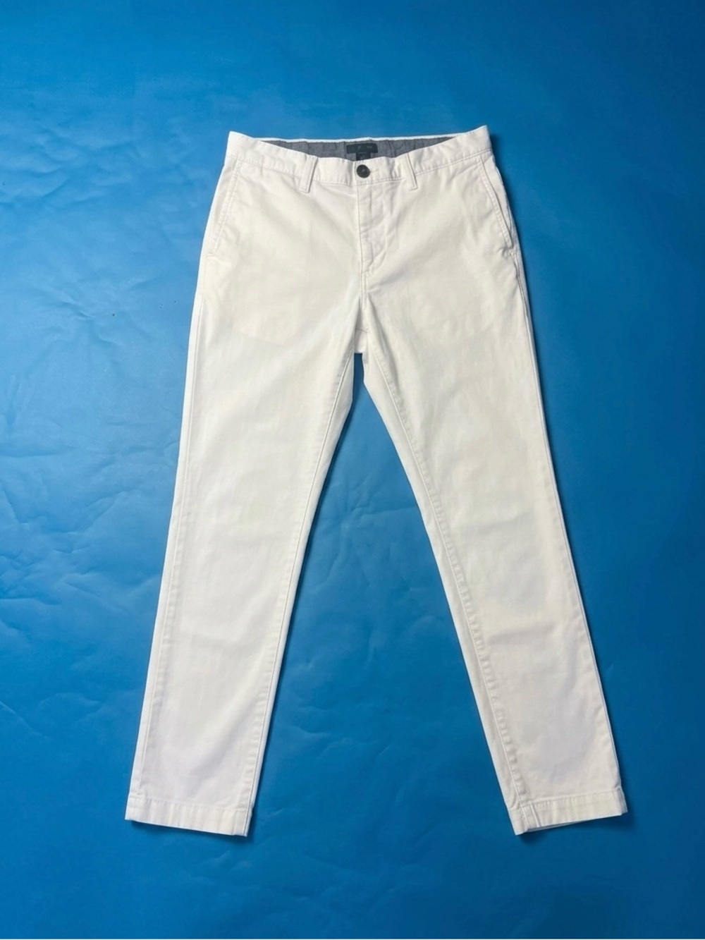 14th & Union White Straight Chinos